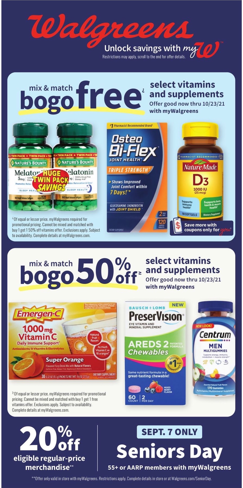 Walgreens Weekly Ad Sep 5 - 11, 2021 | WeeklyAds2