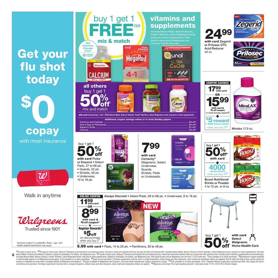 Walgreens Weekly Ad Sep 9 - 15, 2018 page 10