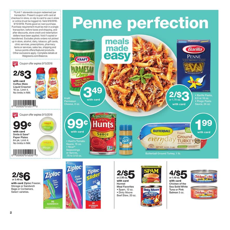 Walgreens Weekly Ad Sep 9 - 15, 2018 page 4