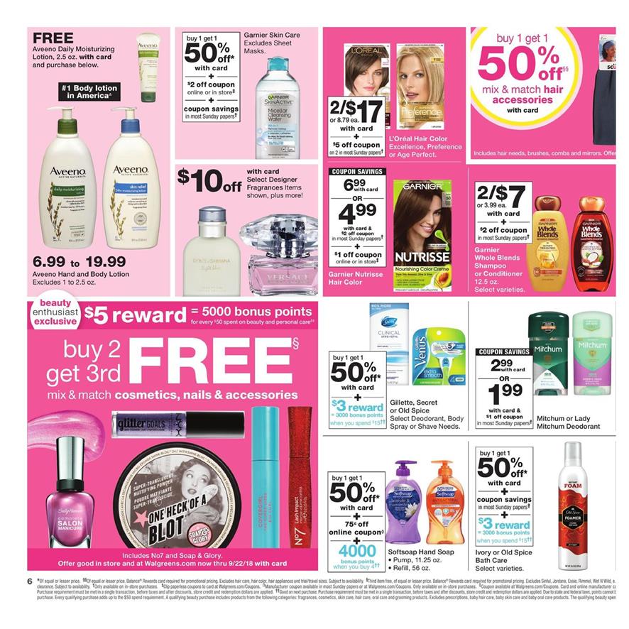 Walgreens Weekly Ad Sep 9 - 15, 2018 page 8