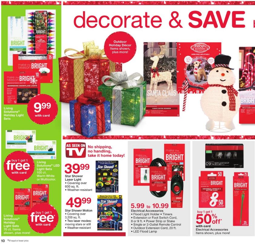Walgreens Weekly Ad Thanksgiving Nov 20 - 26 2016 page 10