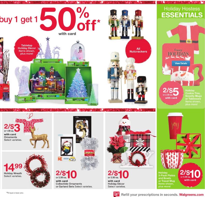 Walgreens Weekly Ad Thanksgiving Nov 20 - 26 2016 page 11