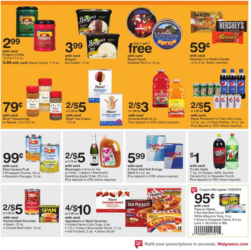 Walgreens Weekly Ad Thanksgiving Nov 20 - 26 2016 page 3