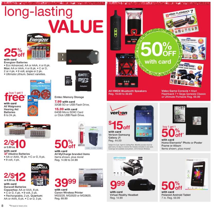 Walgreens Weekly Ad Thanksgiving Nov 20 - 26 2016 page 8
