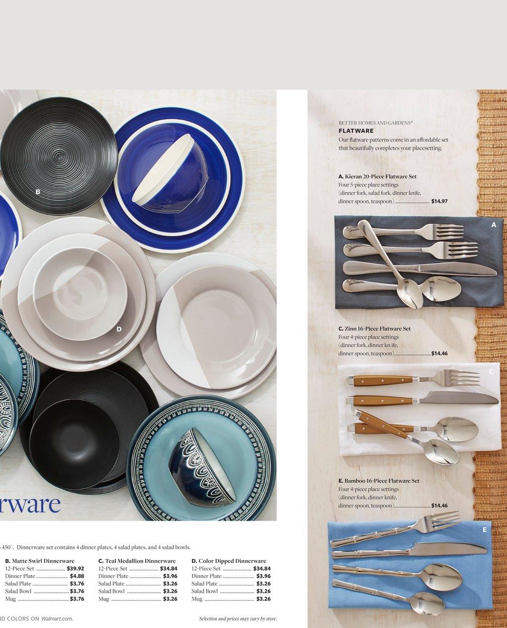 Walmart Ad Bedroom May 2016 | Better Homes Products page 12