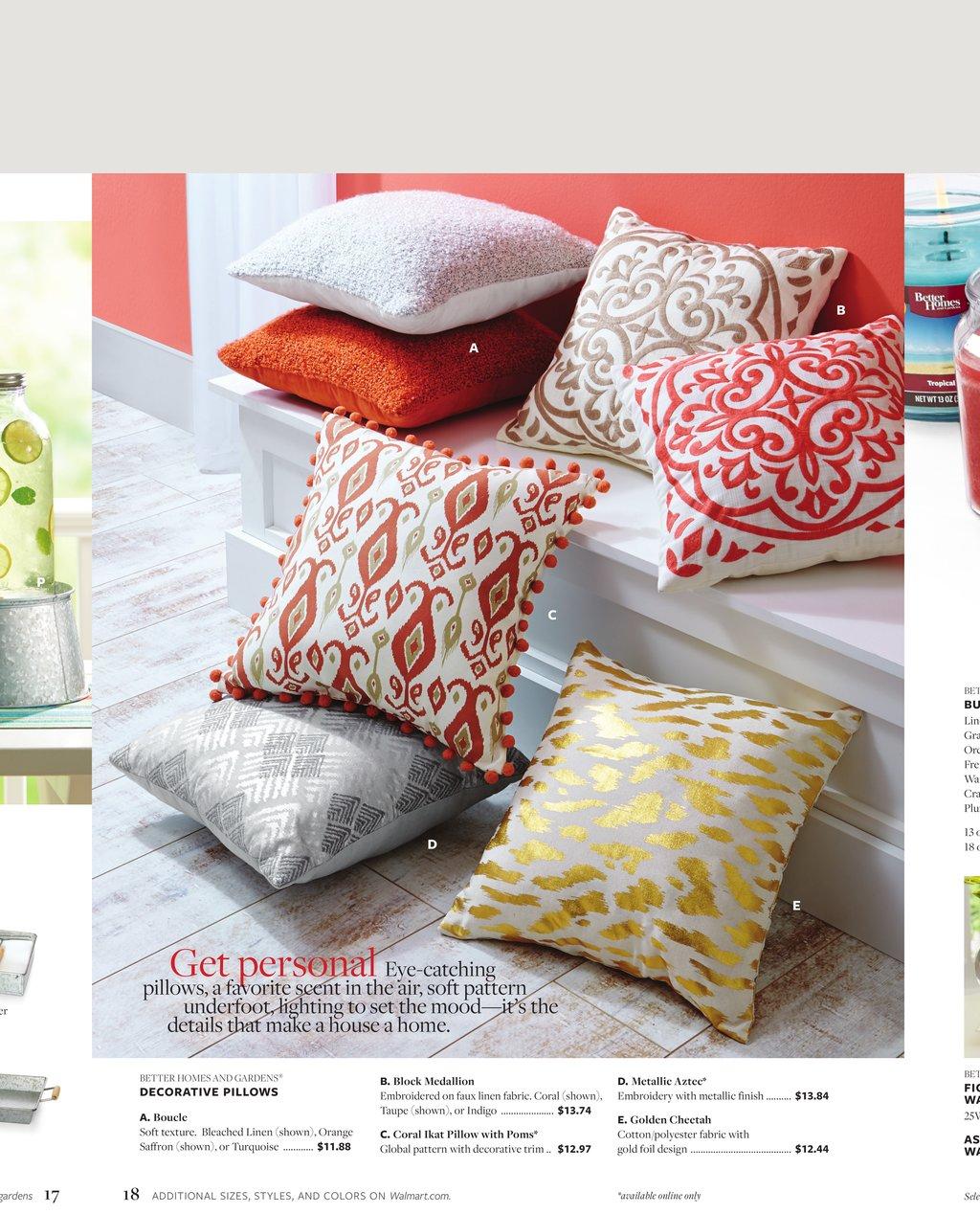 Walmart Ad Bedroom May 2016 | Better Homes Products page 15
