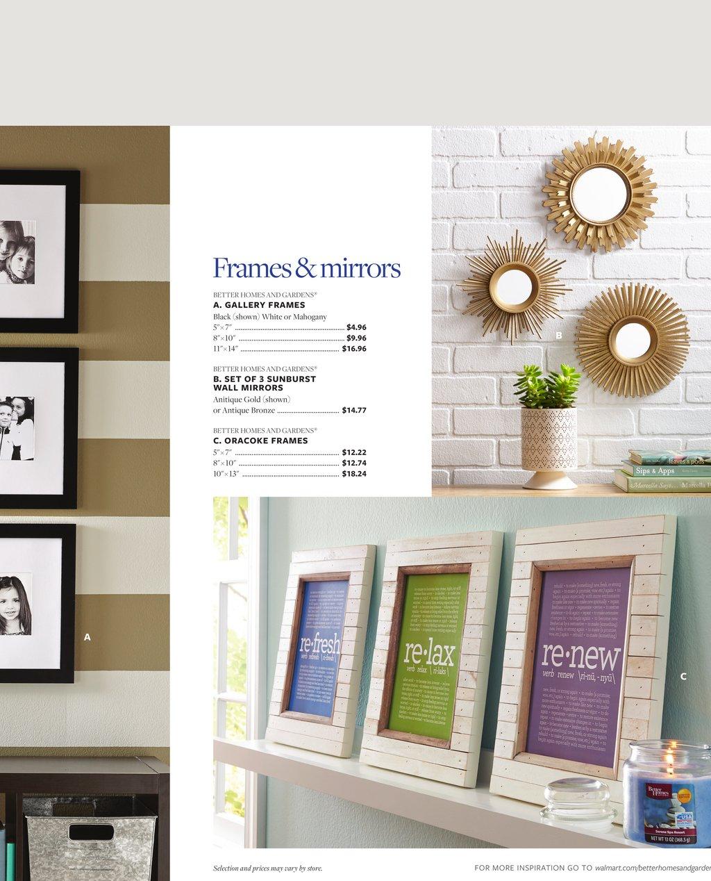 Walmart Ad Bedroom May 2016 | Better Homes Products page 19