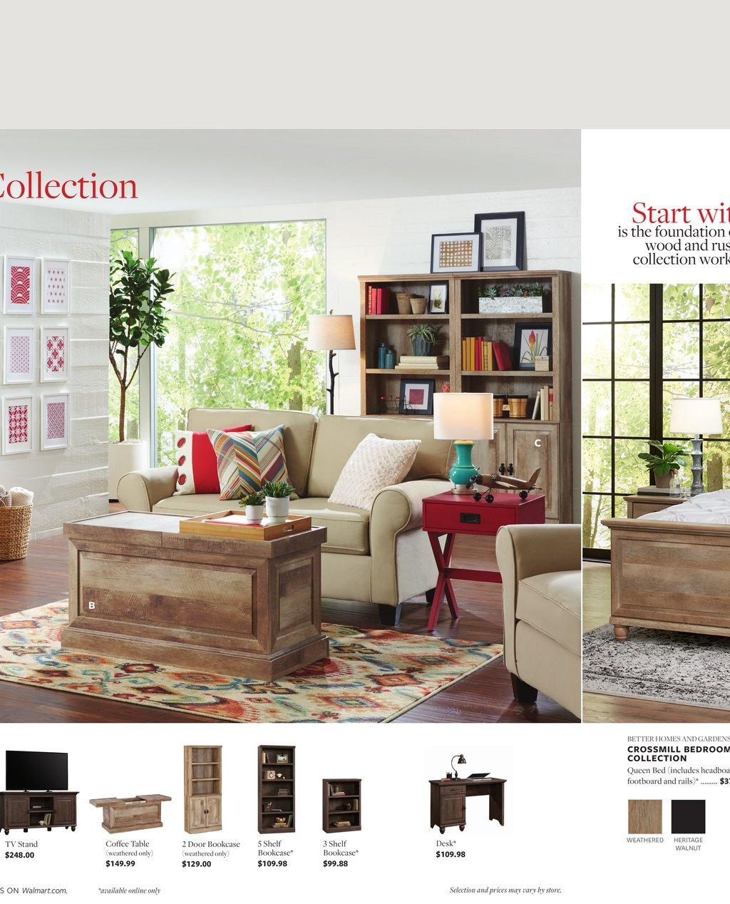 Walmart Ad Bedroom May 2016 | Better Homes Products page 22