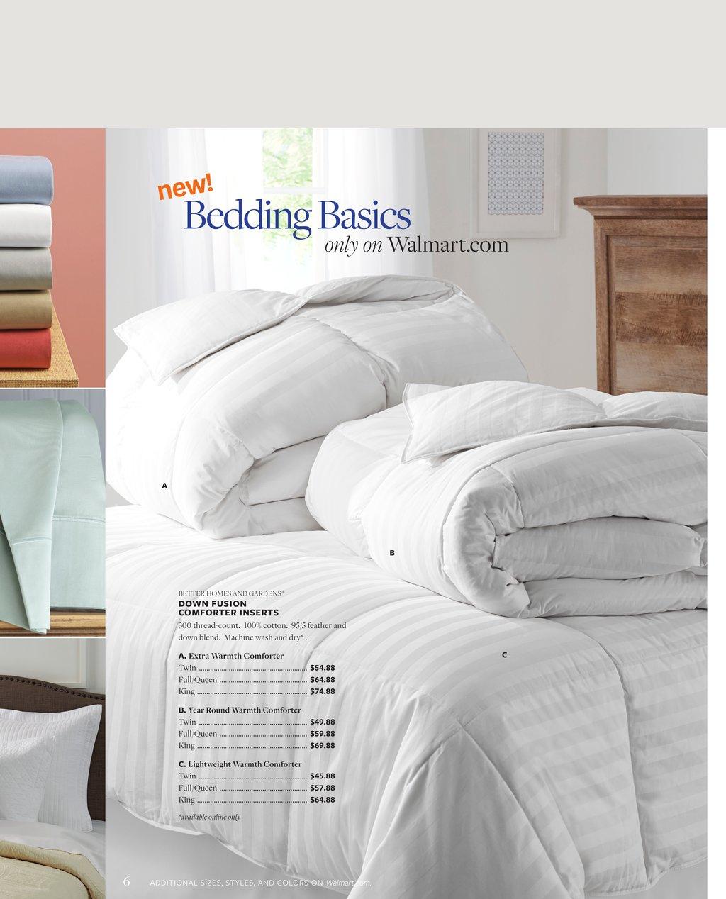 Walmart Ad Bedroom May 2016 | Better Homes Products page 5