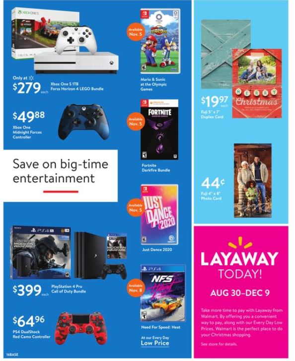 Walmart Ad Nov 1 - 16, 2019 page 16