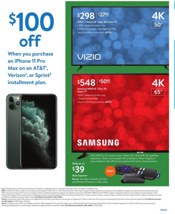 Walmart Ad Nov 1 - 16, 2019 page 17