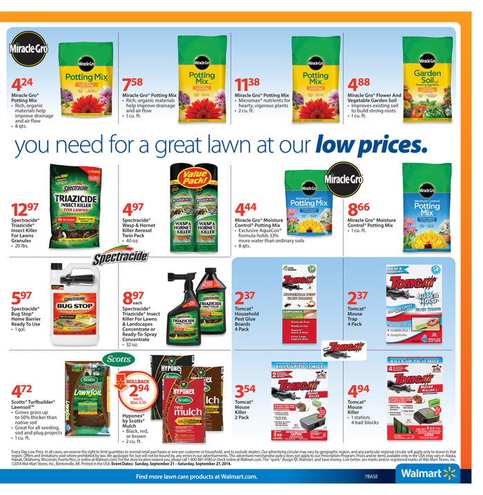 Walmart Ad Preview 9/21 Special Offers page 7