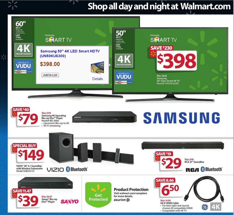 Walmart Black Friday Ad 2016 page 3