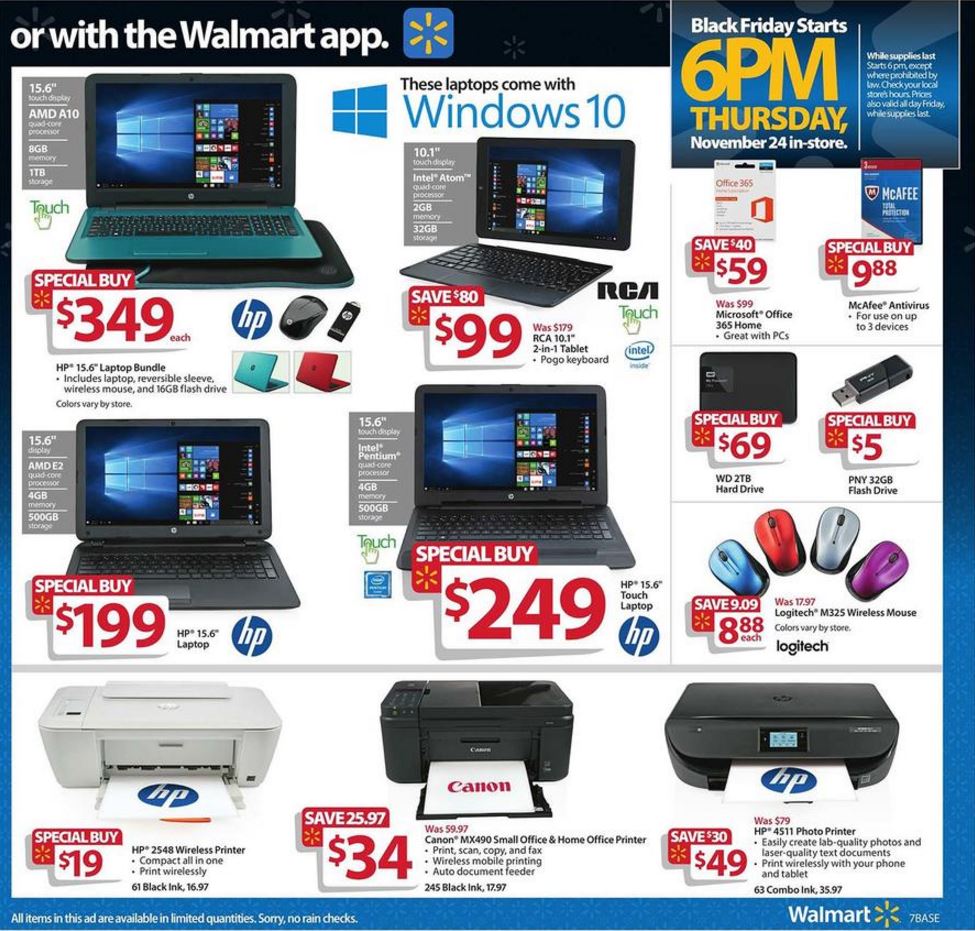 Walmart Black Friday Ad 2016 page 8