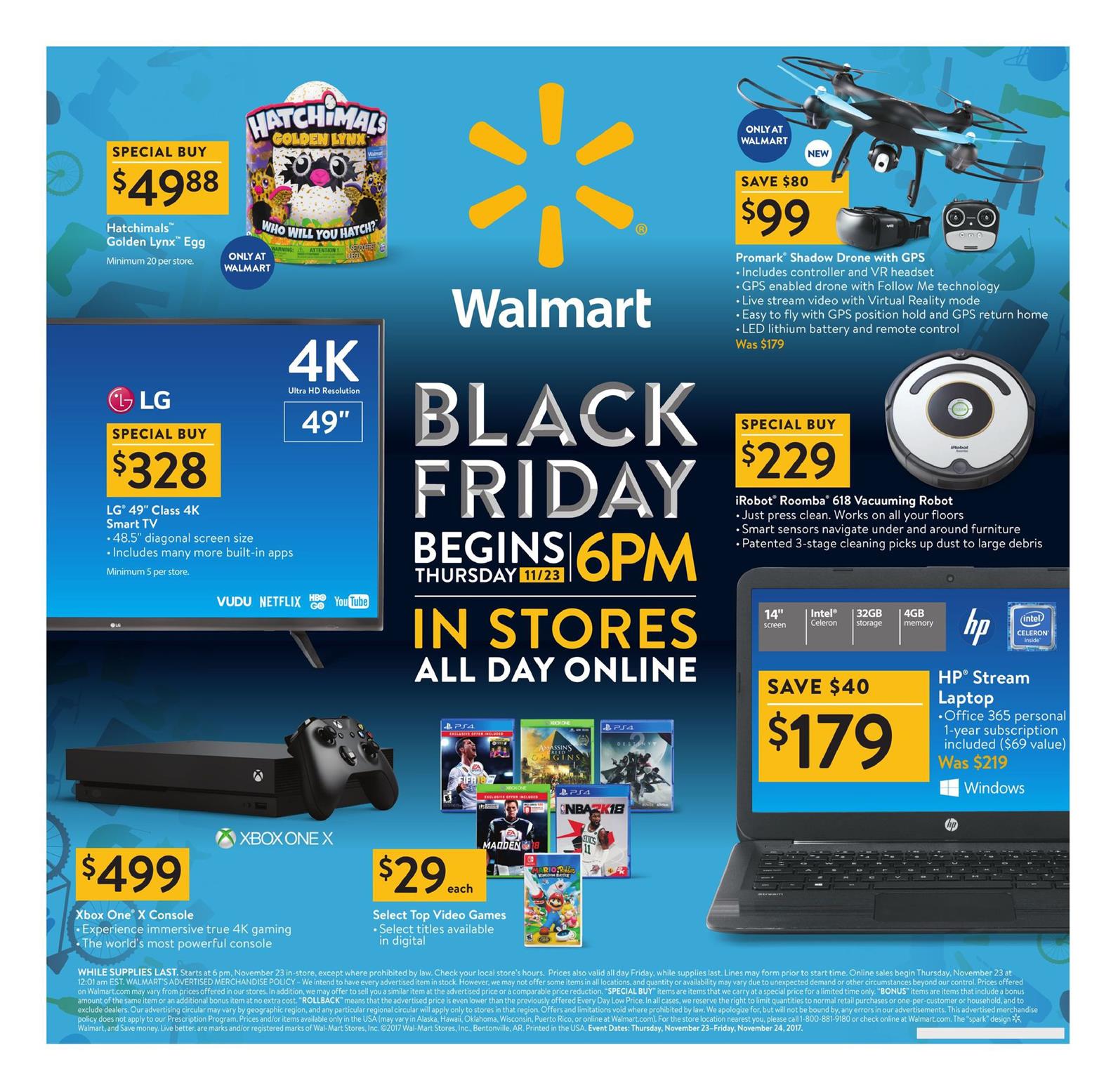 Walmart Black Friday Ad 2017 page 33