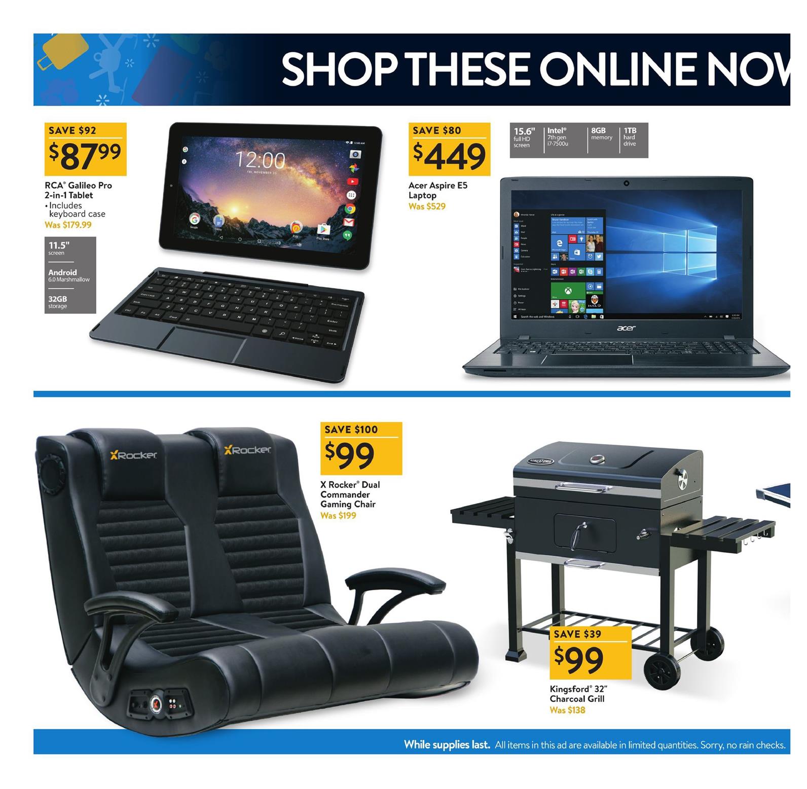 Walmart Black Friday Ad 2017 page 34