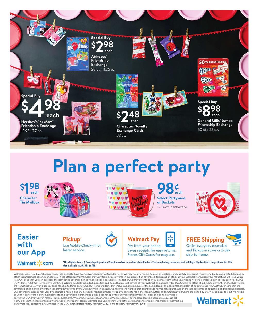 Walmart Weekly Ad Feb 2 - 14, 2018 page 24