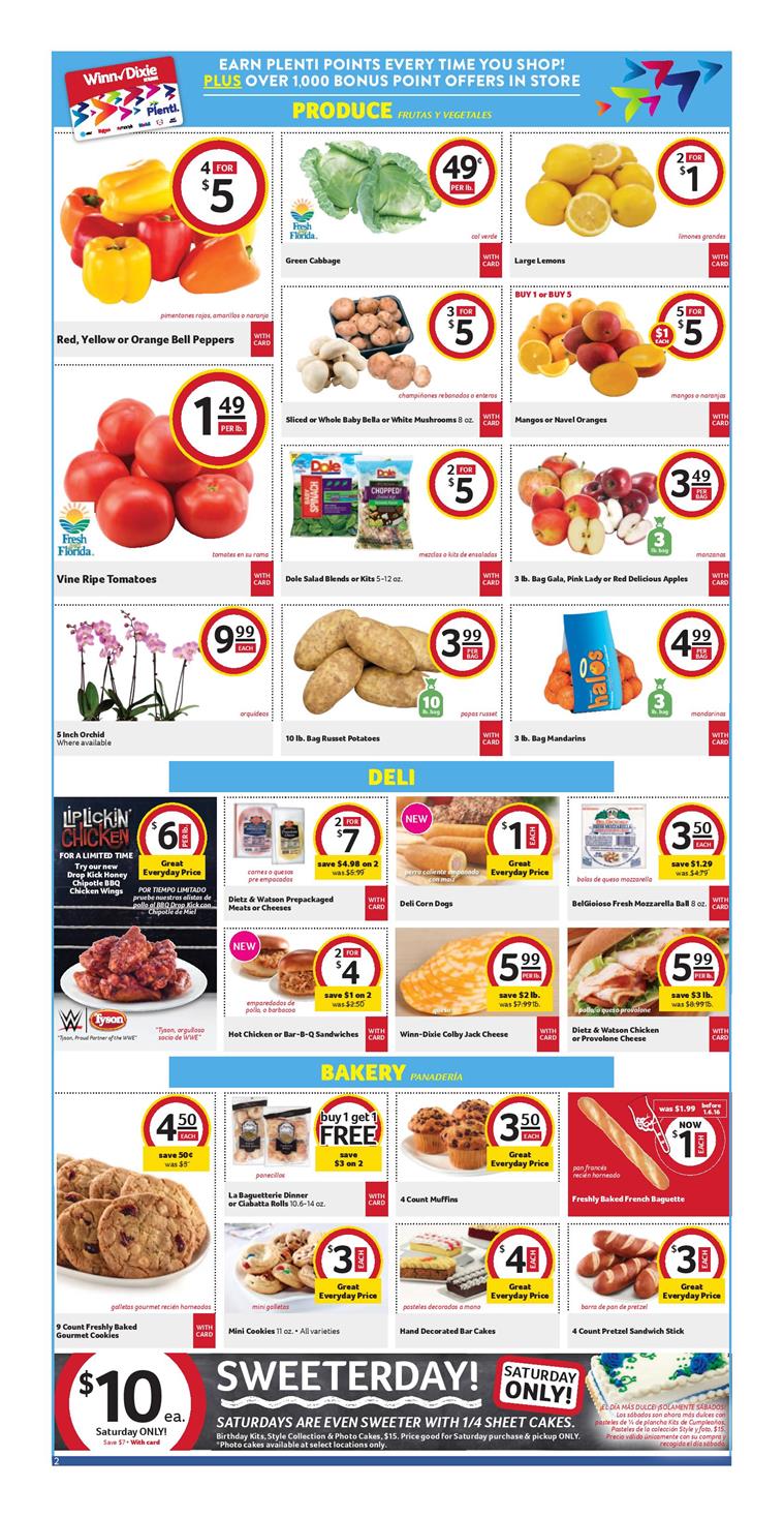 Winn Dixie Weekly Ad April 19 - 25 2017 page 2