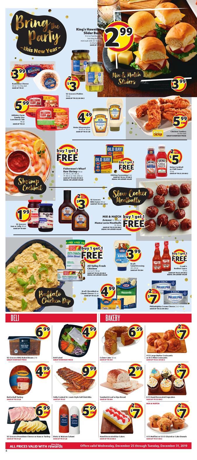 Winn Dixie Weekly Ad Dec 25 - 31, 2019 page 4