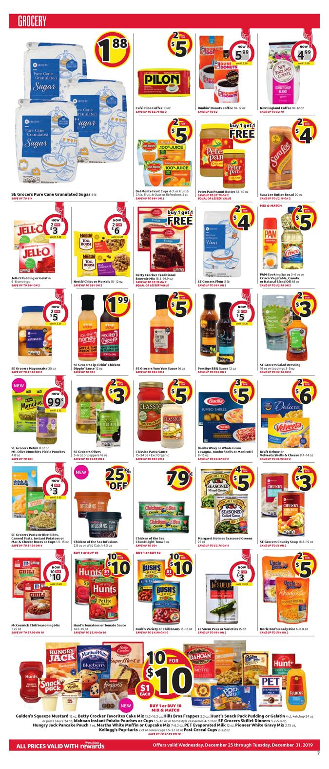 Winn Dixie Weekly Ad Dec 25 - 31, 2019 page 7