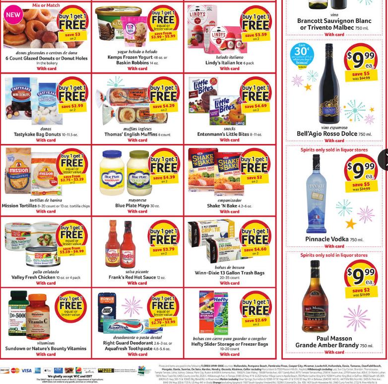 Winn Dixie Weekly Ad December 28 - Jan 3 2017 page 16