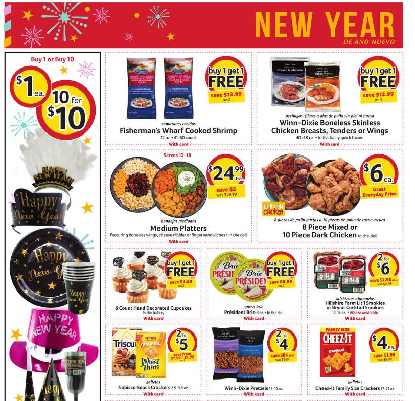 Winn Dixie Weekly Ad December 28 - Jan 3 2017 page 7