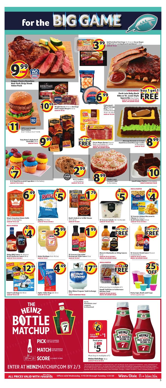 Winn Dixie Weekly Ad Jan 15 - 21, 2020 page 5