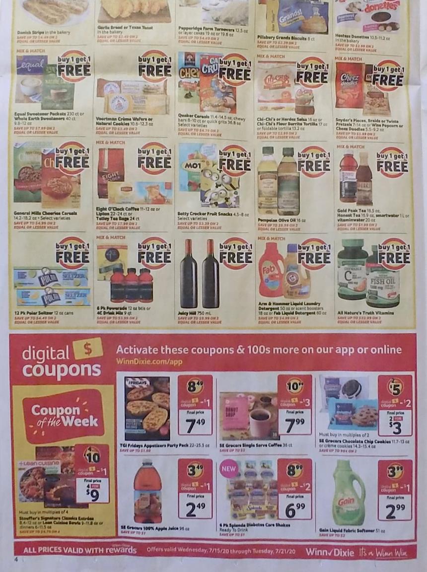 Winn-Dixie Ad page 14