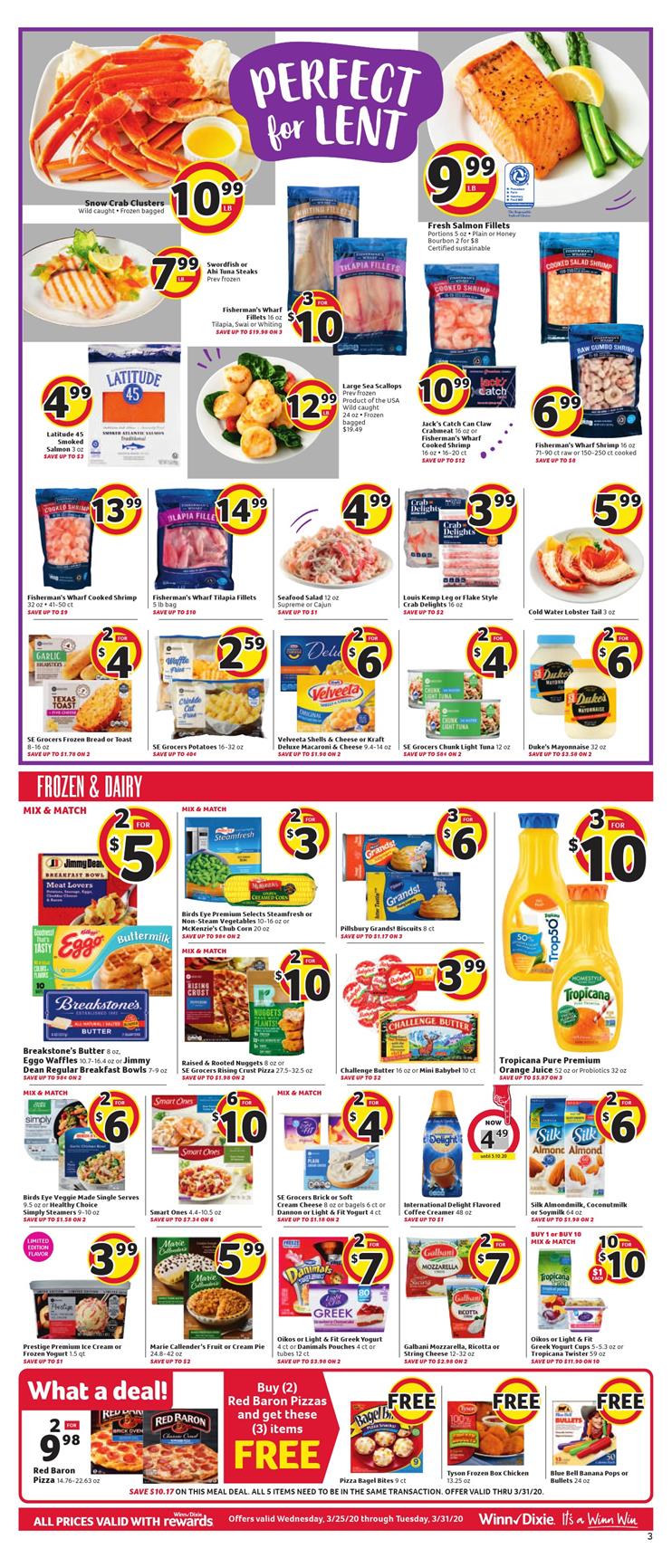 Winn Dixie Weekly Ad Mar 25 - 31, 2020 page 3