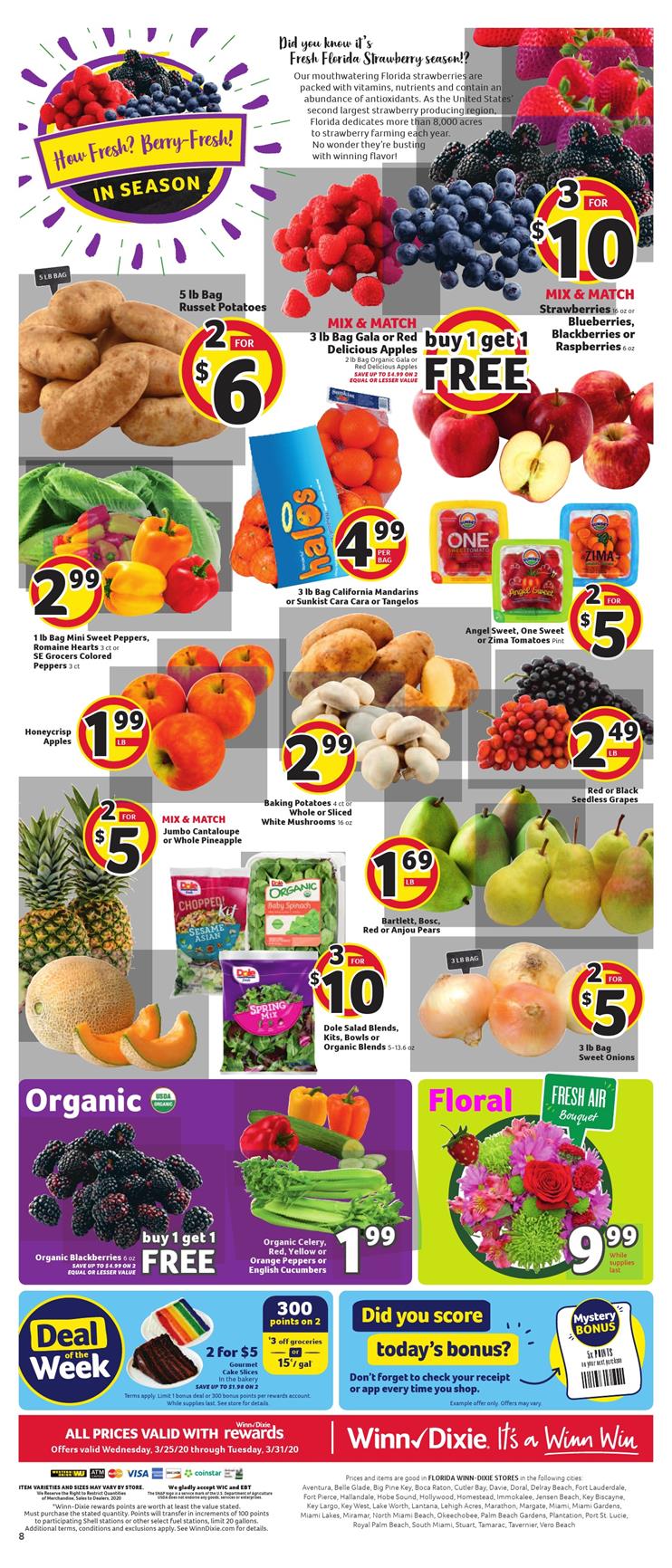 Winn Dixie Weekly Ad Mar 25 - 31, 2020 page 8