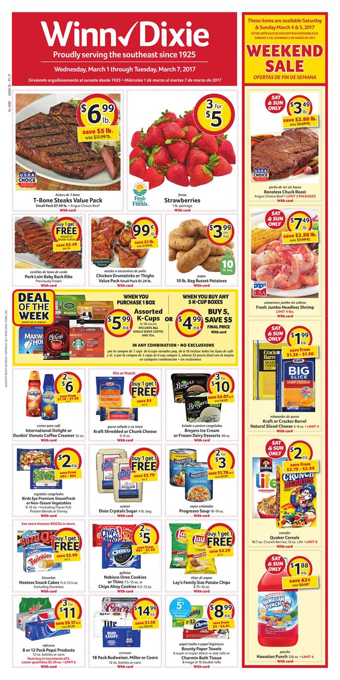 Winn-Dixie Ad