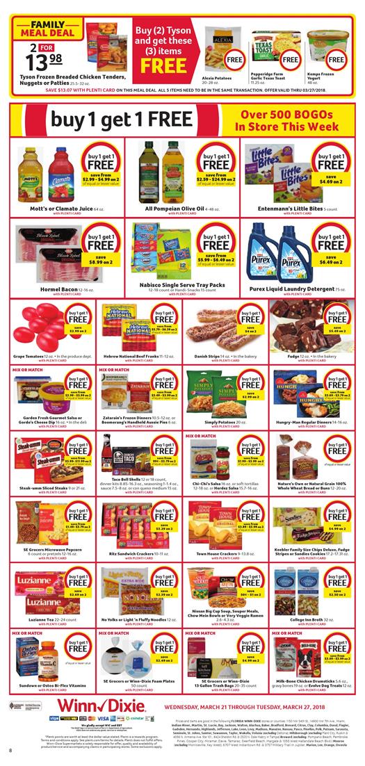 Winn-Dixie Ad