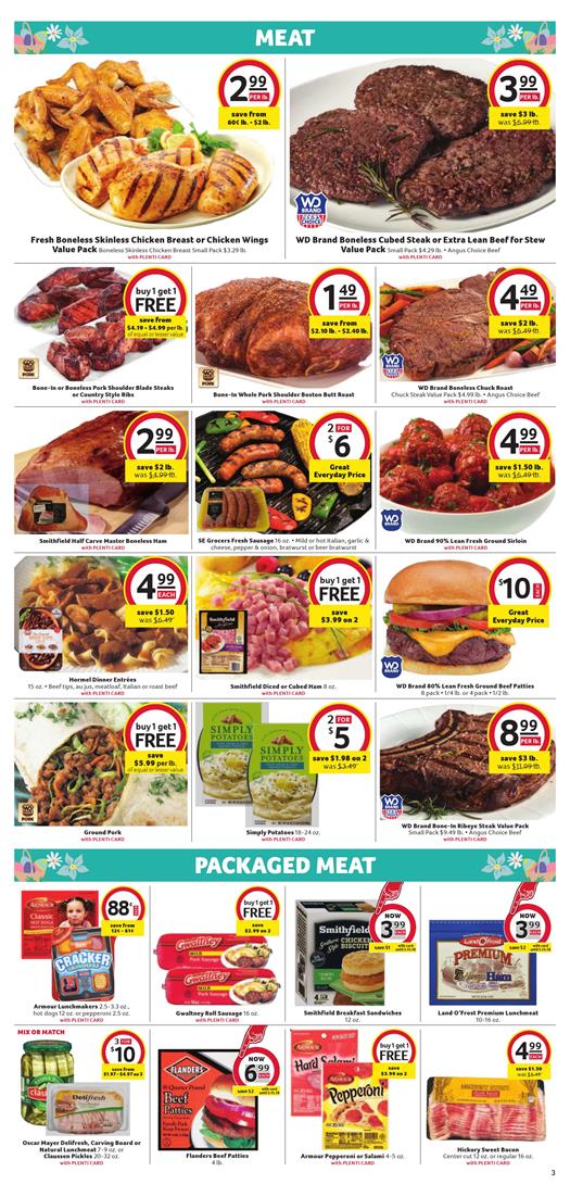 Winn Dixie Weekly Ad Mar 28 - Apr 3, 2018 page 3
