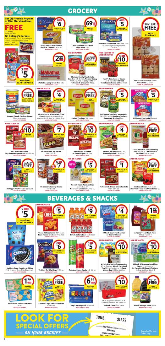 Winn Dixie Weekly Ad Mar 28 - Apr 3, 2018 page 6