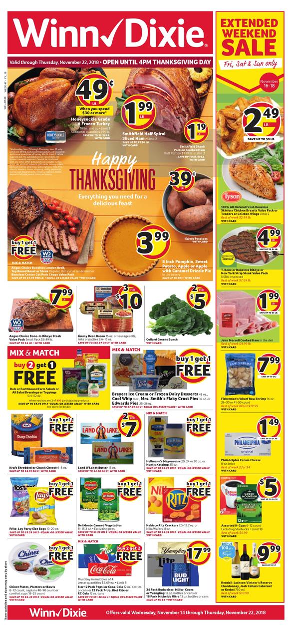 Winn-Dixie Ad