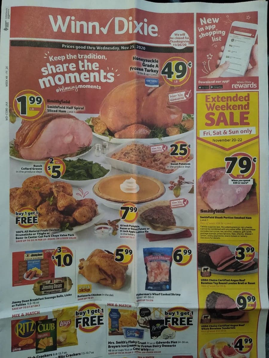 Winn-Dixie Ad