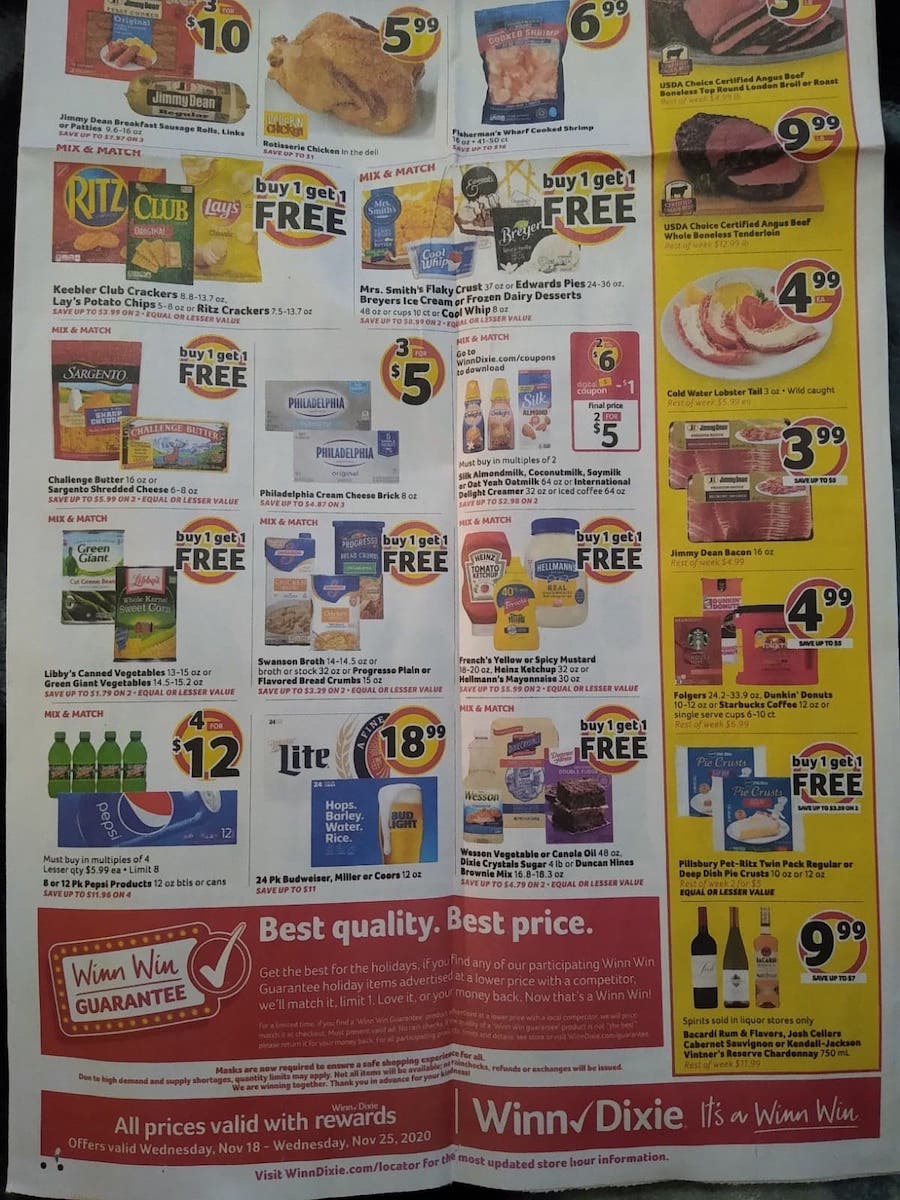 Winn-Dixie Ad