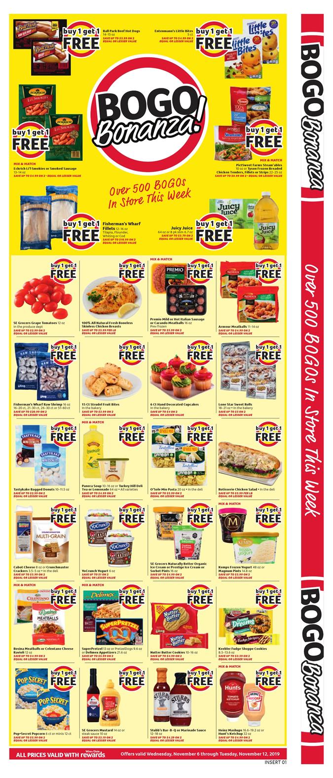 Winn Dixie Ad Nov 6 - 12, 2019 page 3