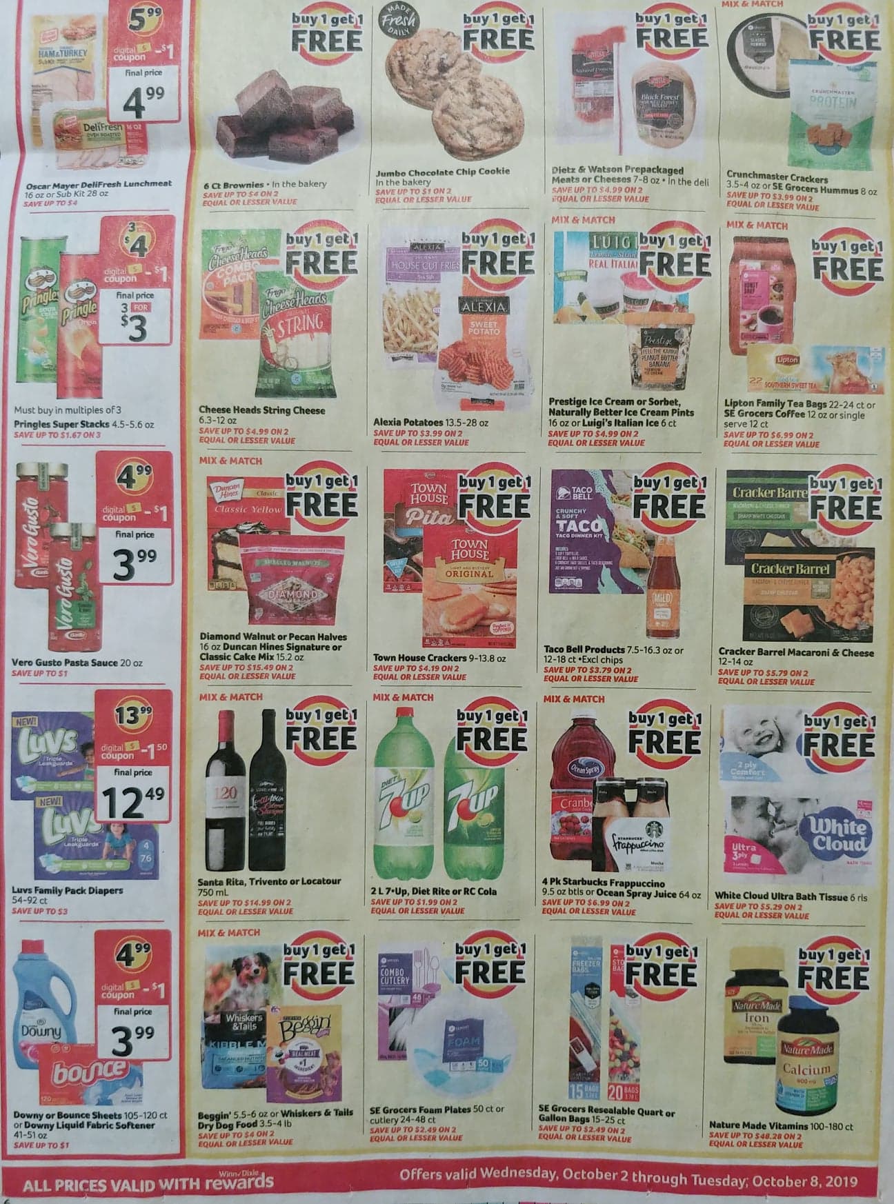Winn-Dixie Ad page 20
