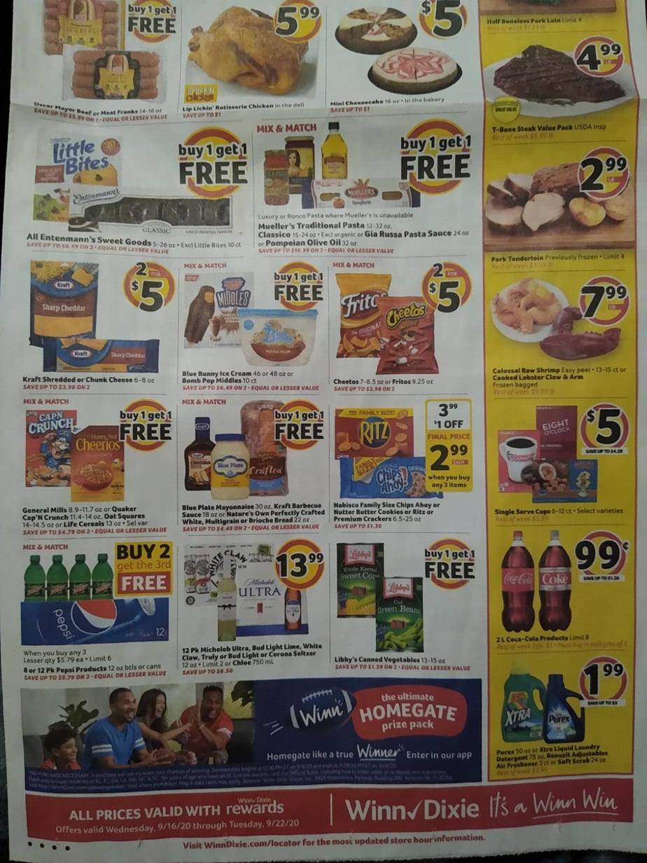 Winn-Dixie Ad
