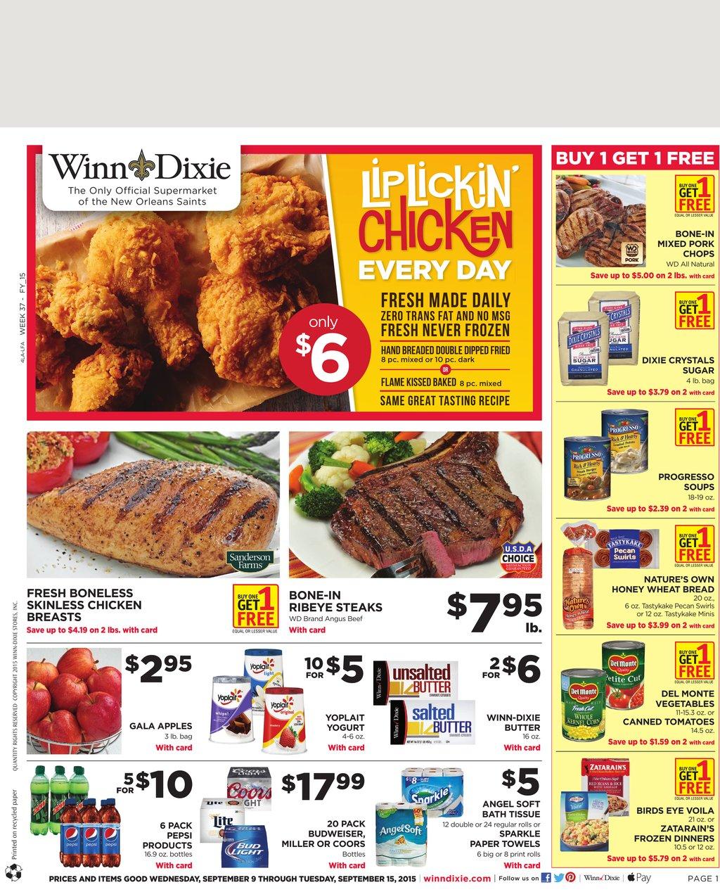 Winn-Dixie Ad