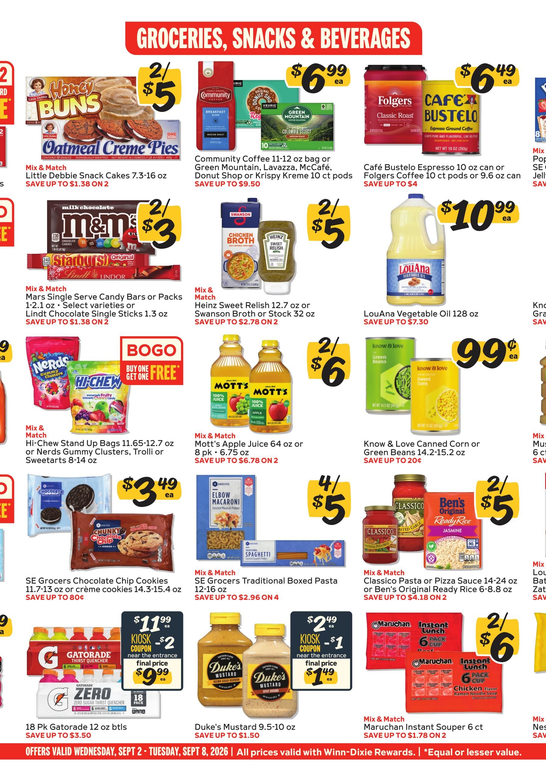 Winn-Dixie Weekly Circular September 2 - 8, 2026 page 13