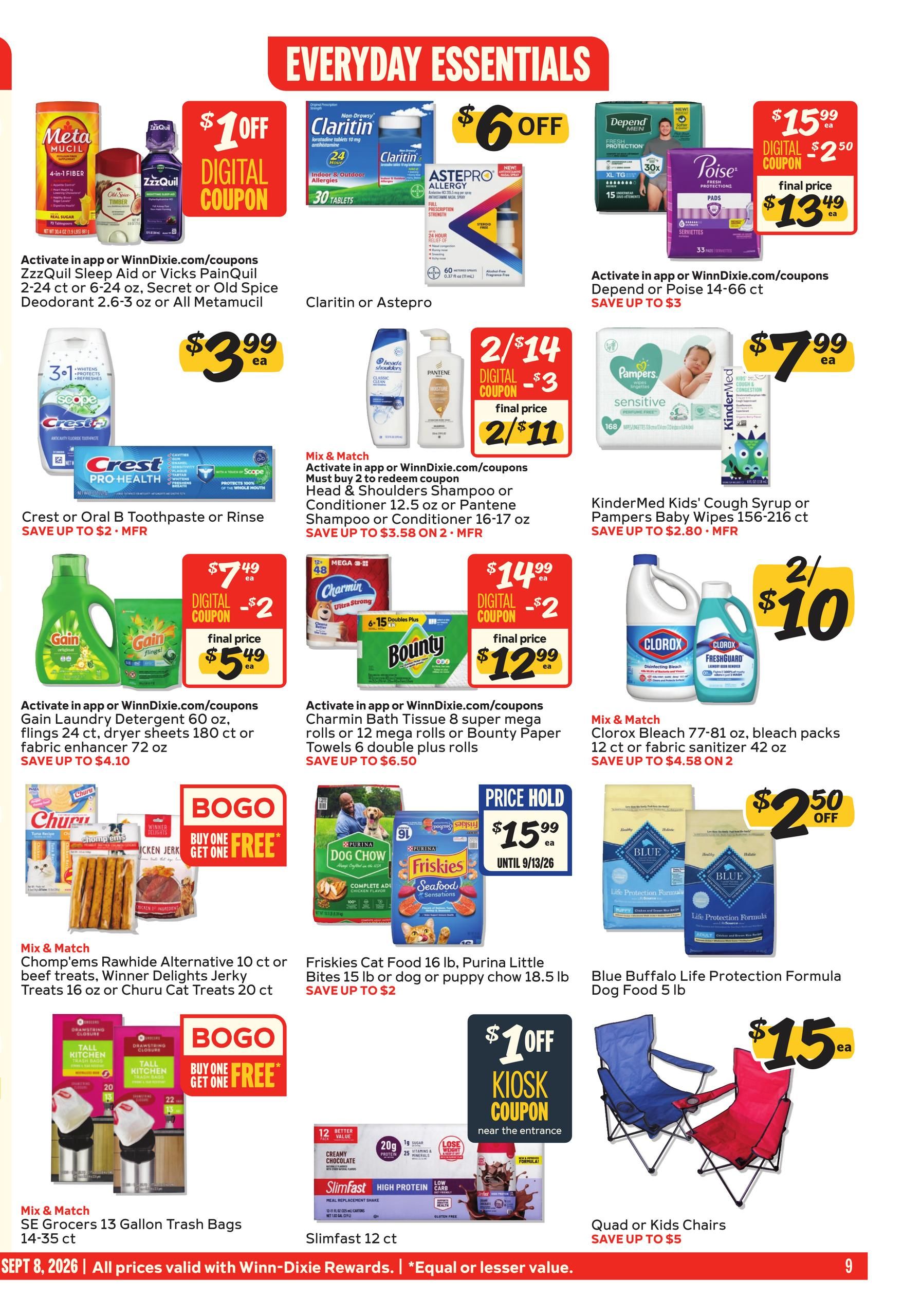 Winn-Dixie Weekly Circular September 2 - 8, 2026 page 15