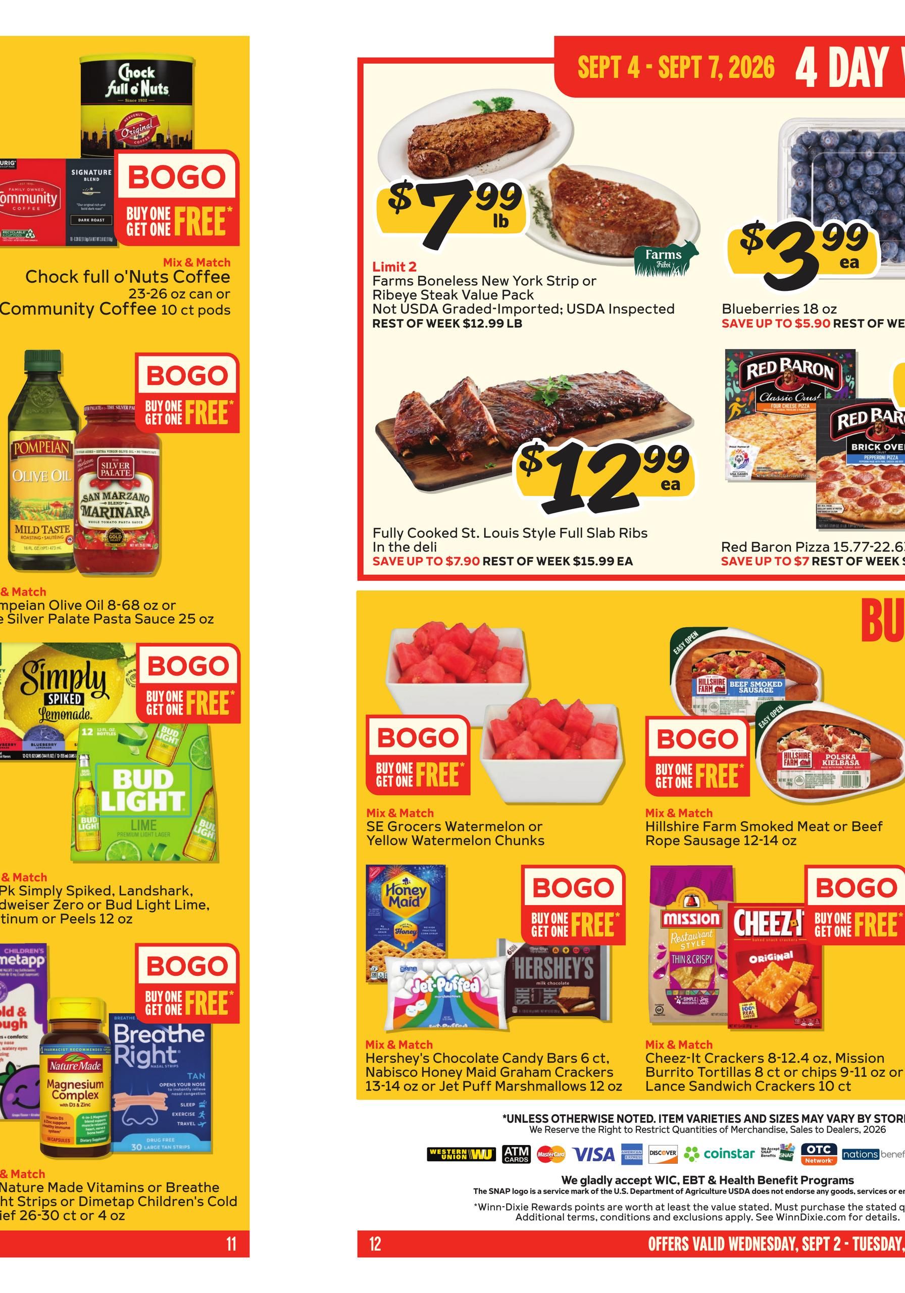 Winn-Dixie Weekly Circular September 2 - 8, 2026 page 19