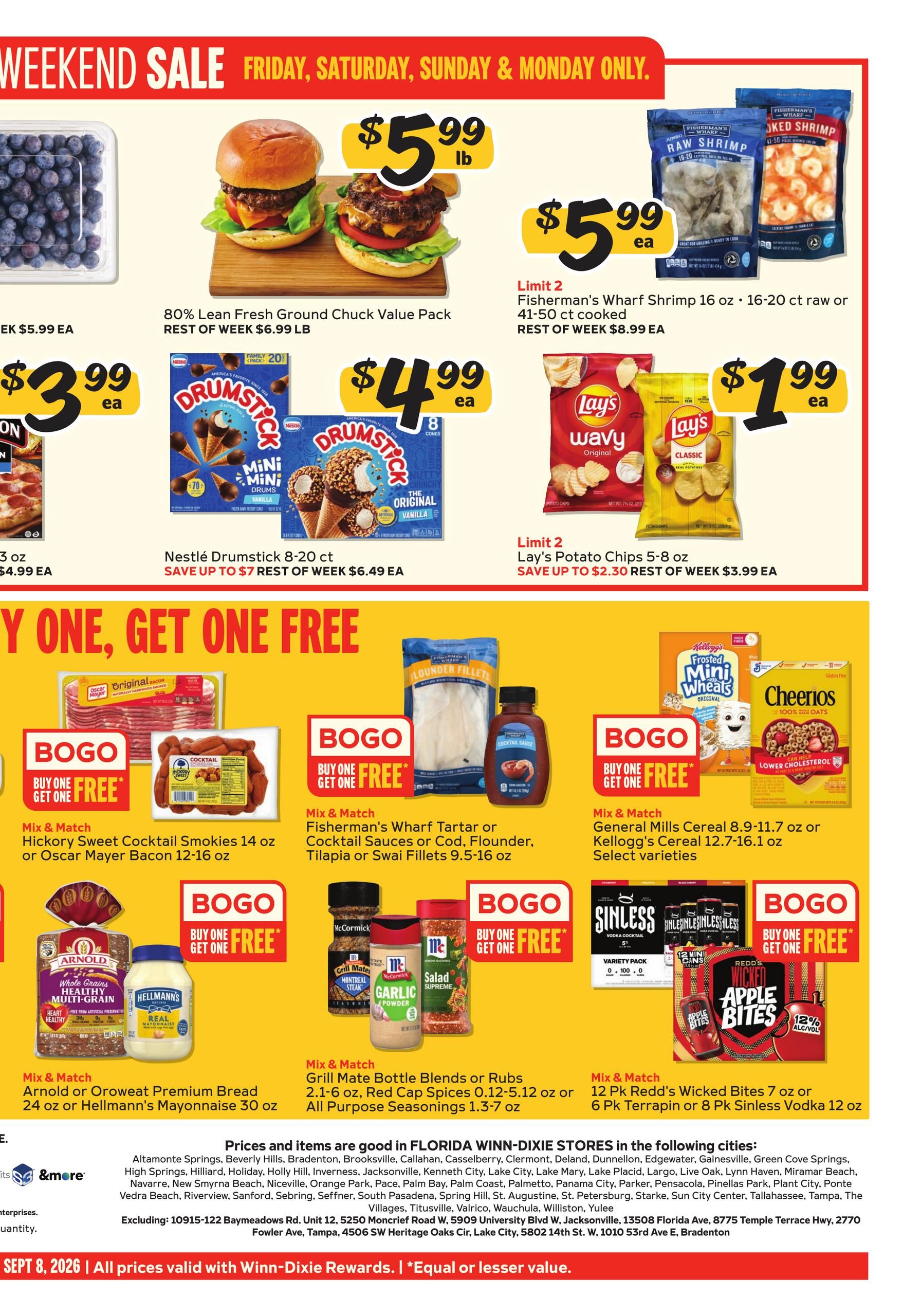Winn-Dixie Weekly Circular September 2 - 8, 2026 page 20