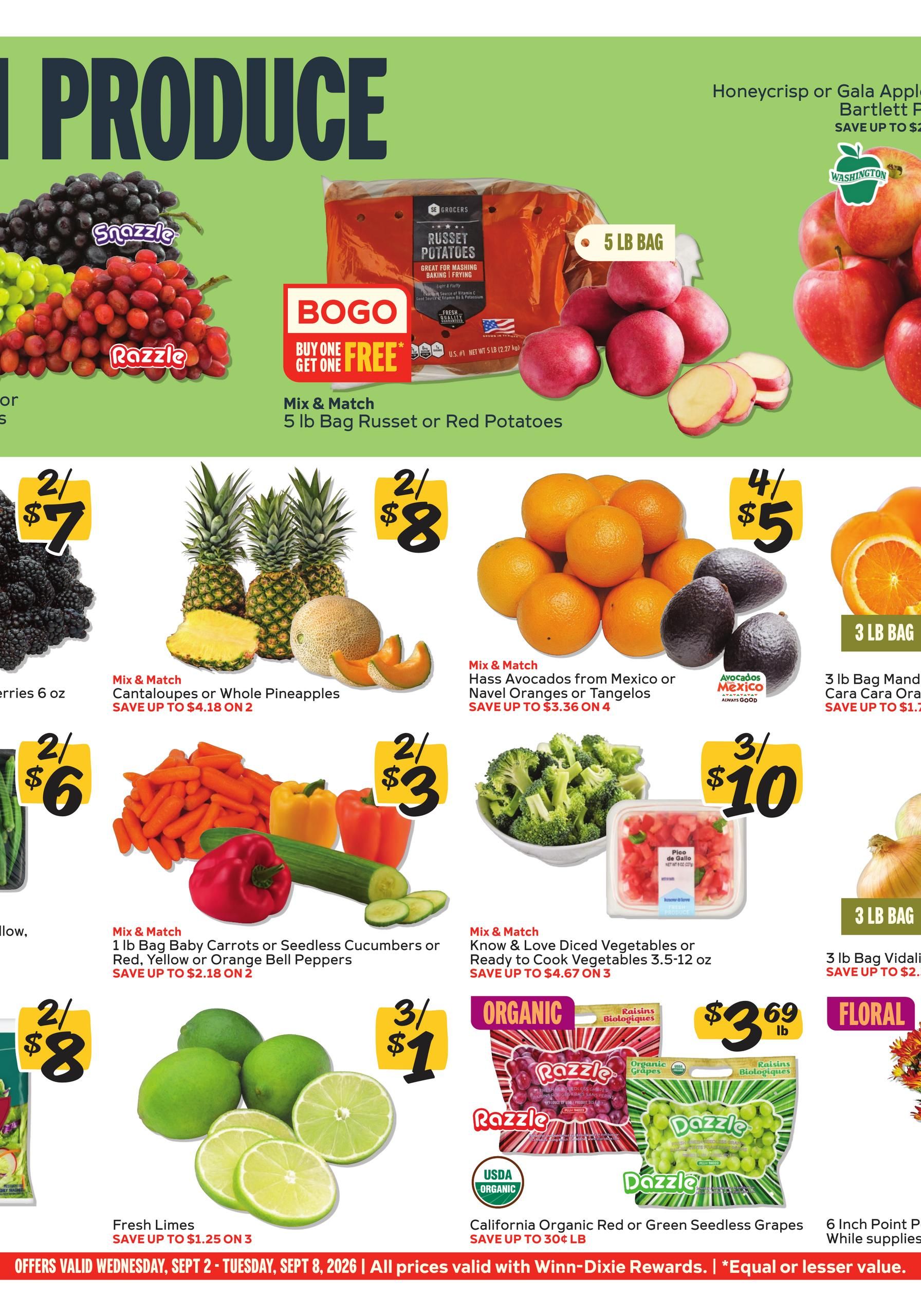 Winn-Dixie Weekly Circular September 2 - 8, 2026 page 3