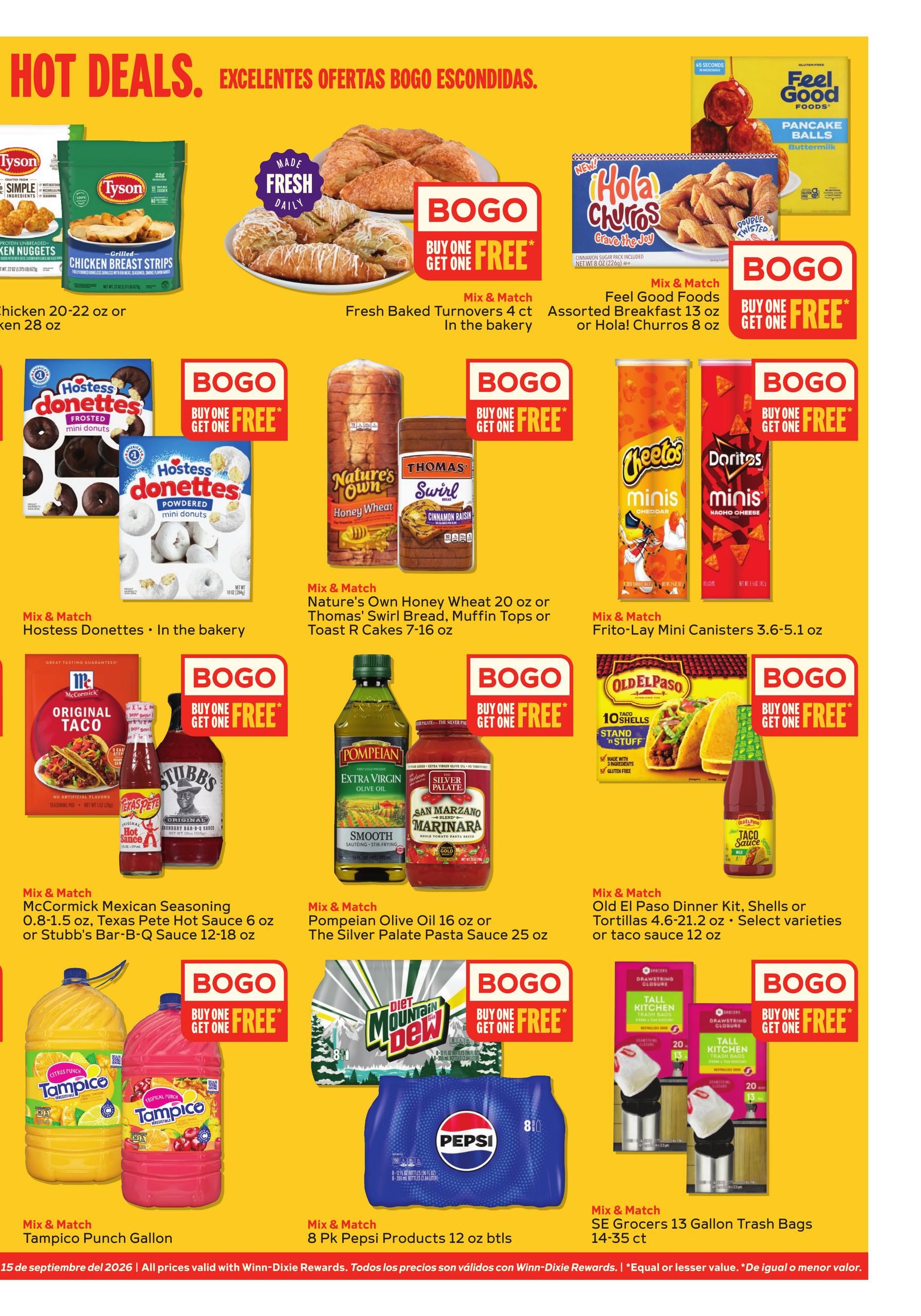Winn-Dixie Weekly Circular September 9 - 15, 2026 page 20