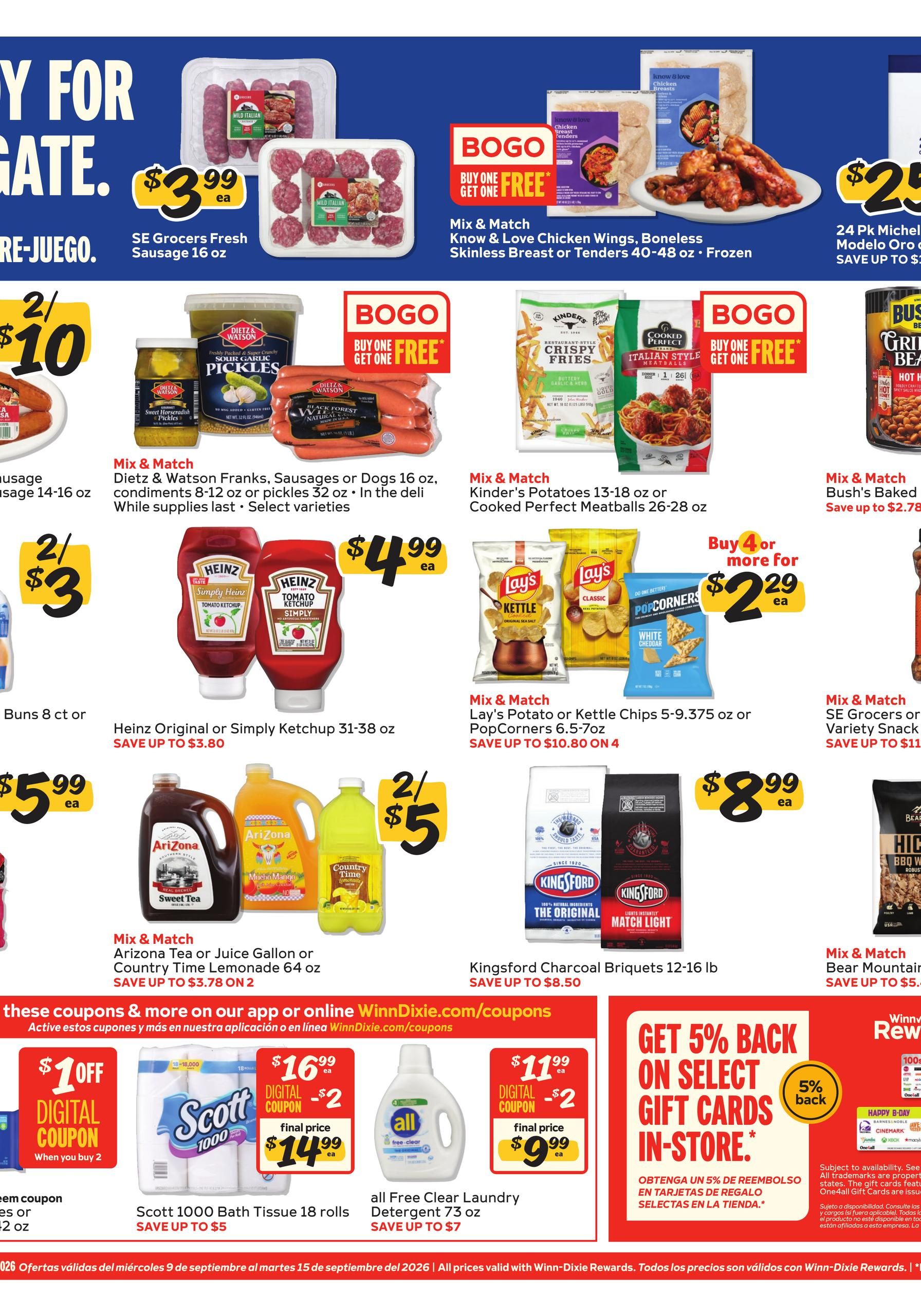 Winn-Dixie Weekly Circular September 9 - 15, 2026 page 8