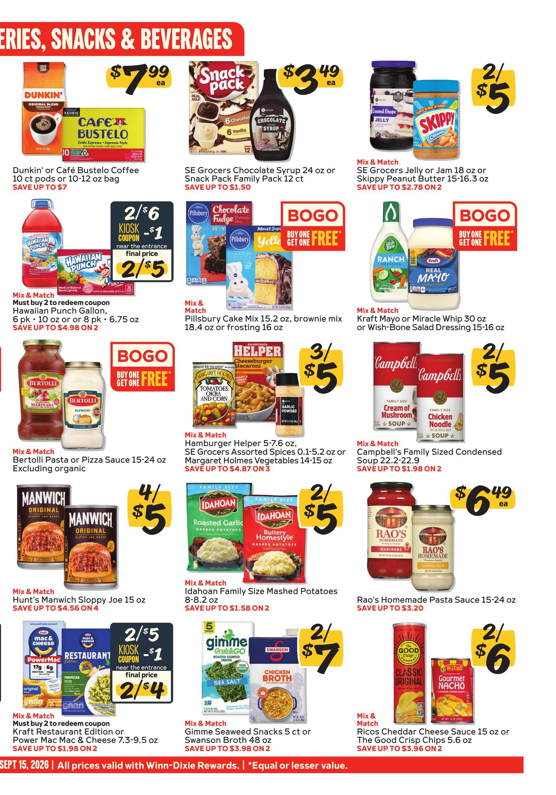 Winn-Dixie Weekly Circular September 9 - 15, 2026 page 10