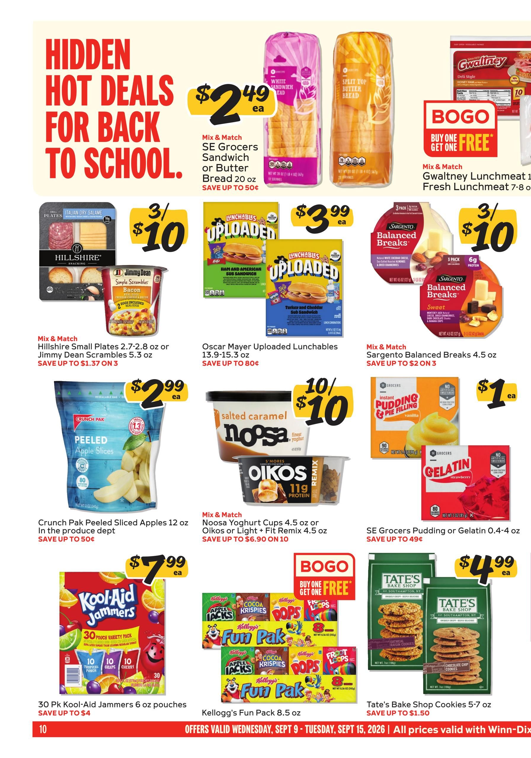 Winn-Dixie Weekly Circular September 9 - 15, 2026 page 16
